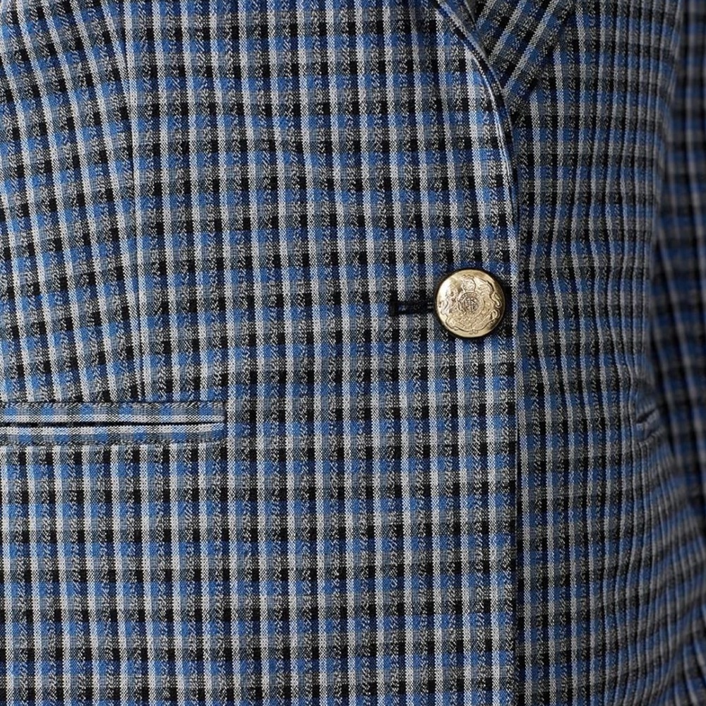 Derek Lam 10 Crosby Plaid Blazer - SIZE 16 - Picture 4 of 6